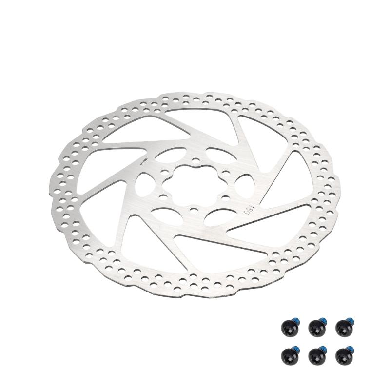 140/160/180mm Disc Brake Rotor with Screws Stainless Steels Bicycles Rotor Mountain Bike Brakes Rotor Adapter Enduring 180mm
140/160/180mm Disc Brake Rotor with Screws Stainless Steels Bicycles Rotor Mountain Bike Brakes Rotor Adapter Enduring 180mm