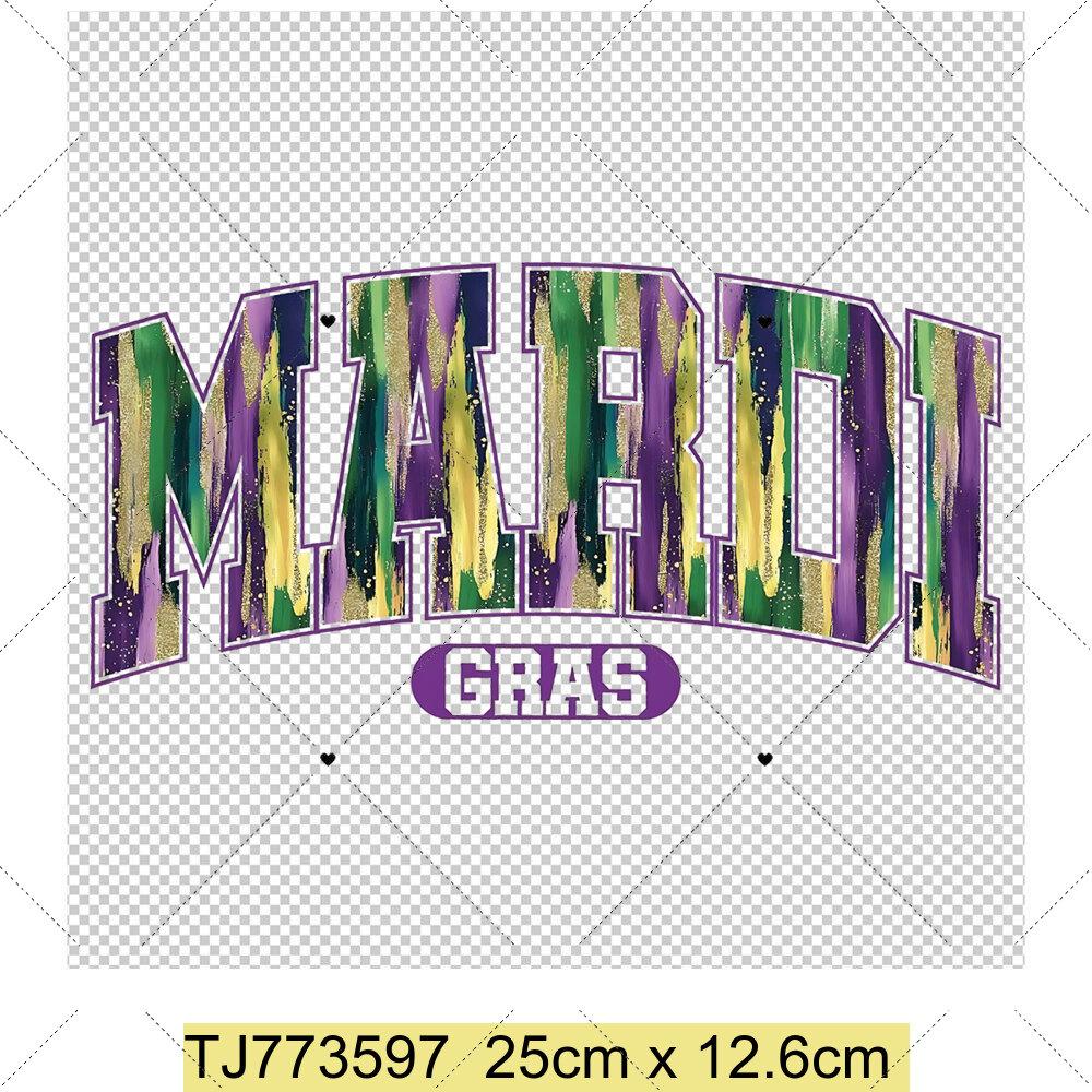 Mardi Gras Carnival Heat Transfer Patches Iron on Transfer for Clothing Patches DIY Washable T-Shirts Thermo Sticker Applique
Mardi Gras Carnival Heat Transfer Patches Iron on Transfer for Clothing Patches DIY Washable T-Shirts Thermo Sticker Applique