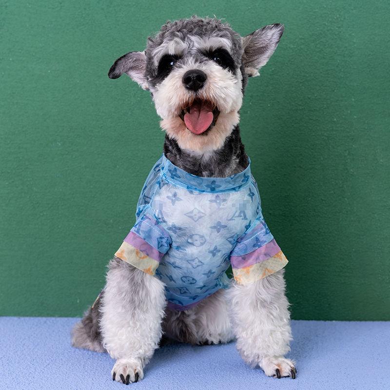 Macaron organza summer dog clothes thin French bucket schnauzer teddy medium and small dog pet short sleeve L bust 44 back length 33 about 7-4.5 kg
Macaron organza summer dog clothes thin French bucket schnauzer teddy medium and small dog pet short sleeve L bust 44 back length 33 about 7-4.5 kg