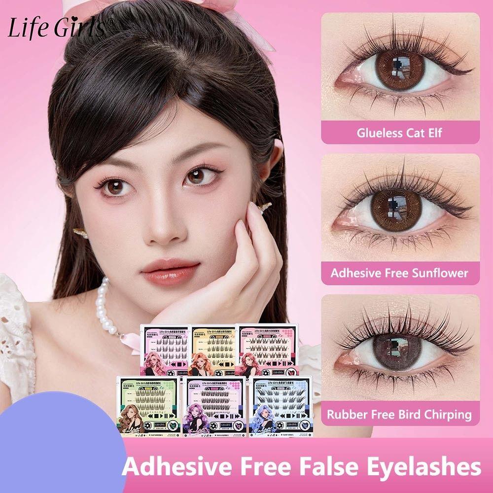 Self-adhesive False Eyelashes Curling Fluffy Segmented False Lashes Eye Makeup Tools 05
Self-adhesive False Eyelashes Curling Fluffy Segmented False Lashes Eye Makeup Tools 05