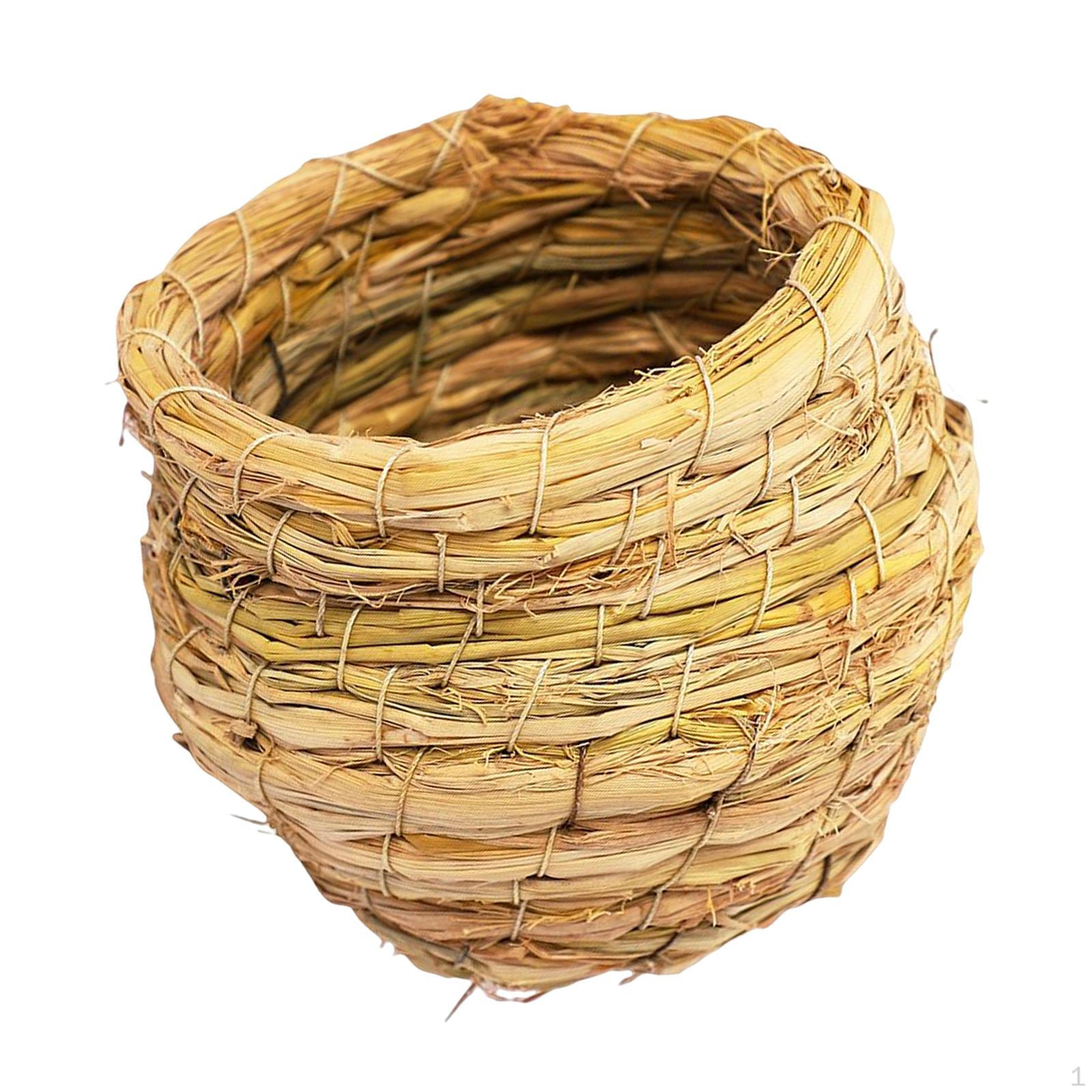 Bird Nest Bed Breathable Decoration Dove Nests for Breeding Garden Sill 1pc 11x13cm
Bird Nest Bed Breathable Decoration Dove Nests for Breeding Garden Sill 1pc 11x13cm