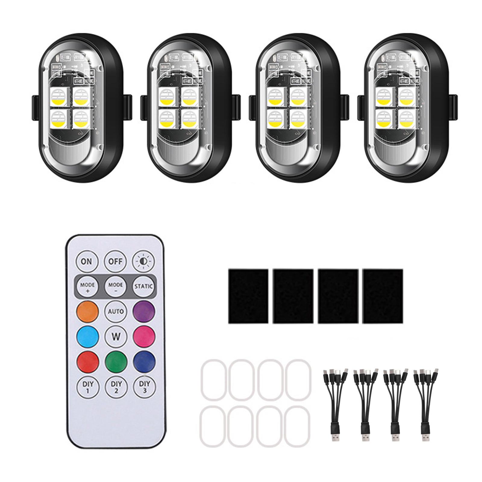 Waterproof Multi Mode LED Strobe Light Wireless LED Warning Light For Car Bike And Drones With Remote Control
Waterproof Multi Mode LED Strobe Light Wireless LED Warning Light For Car Bike And Drones With Remote Control
