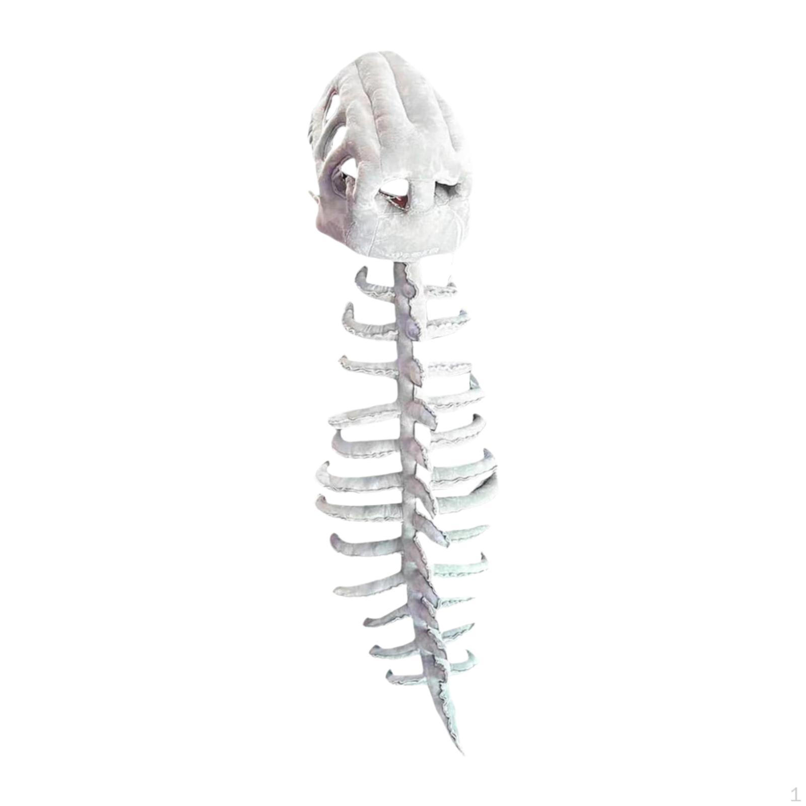 Halloween Dinosaur Skeleton Spine Costume Cosplay Outfit for Men Women Events
Halloween Dinosaur Skeleton Spine Costume Cosplay Outfit for Men Women Events