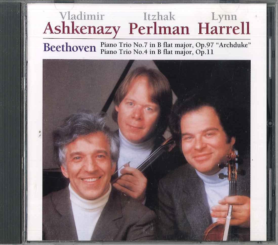 CD ASHKENAZY, PERLMAN, HARRELL - Beethoven Piano Trios No7 Archduke FECC40517 EMI Japan Classical Used
CD ASHKENAZY, PERLMAN, HARRELL - Beethoven Piano Trios No7 Archduke FECC40517 EMI Japan Classical Used