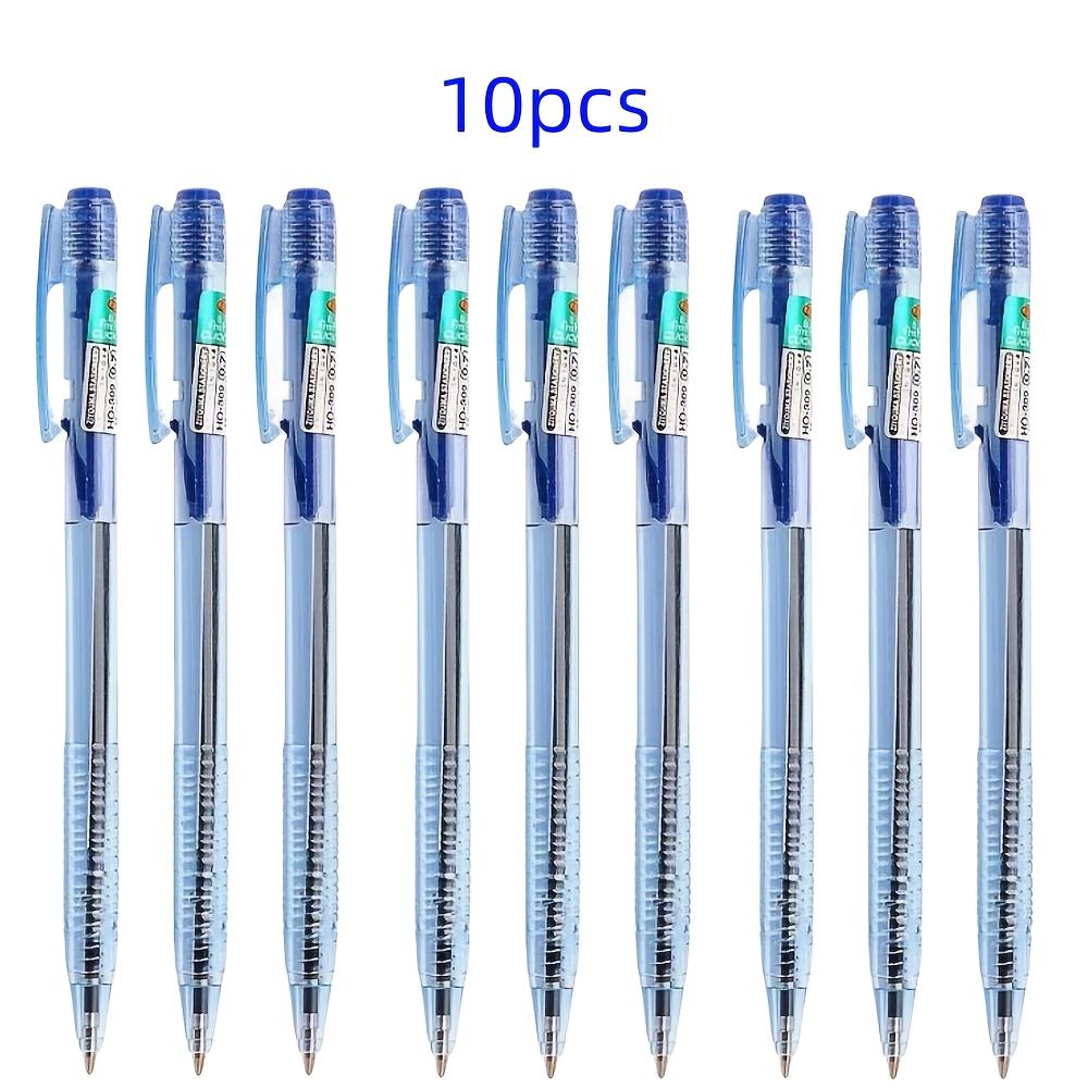 10/20 Pack Minimalist Retractable Ballpoint Pens, Blue and Black Ink Refills, 0.7mm Smooth Writing
10/20 Pack Minimalist Retractable Ballpoint Pens, Blue and Black Ink Refills, 0.7mm Smooth Writing