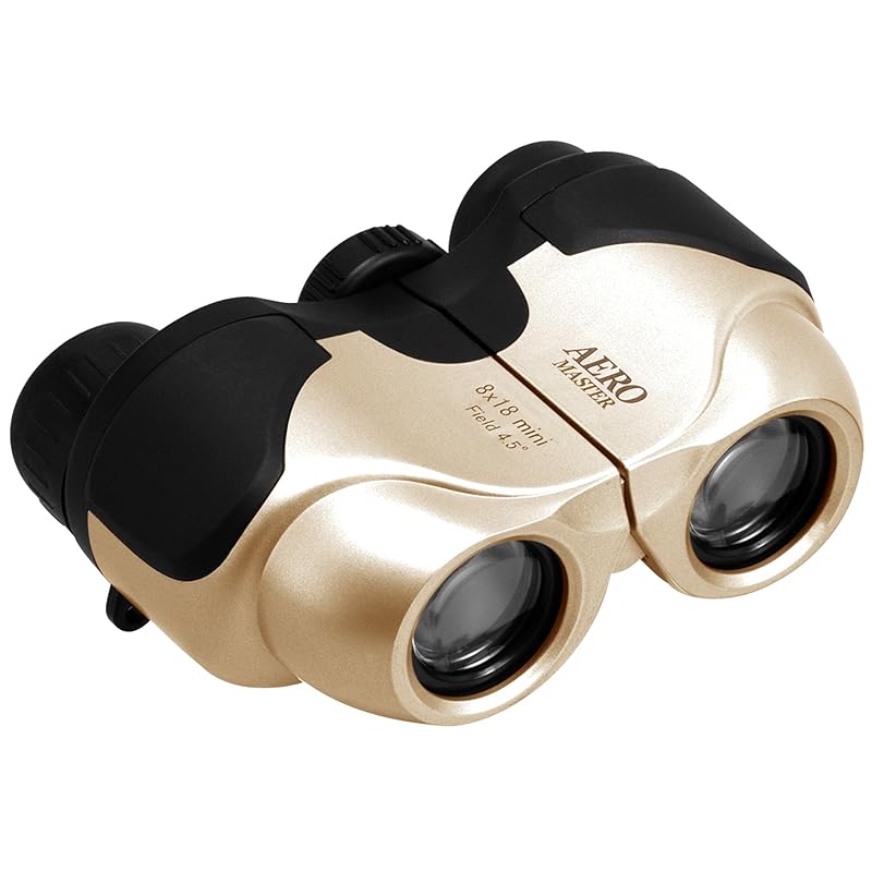 Kenko binoculars AERO MASTER 8×18 mini Porro prism type 8 times 18 caliber lightweight and compact gold 97613
Kenko binoculars AERO MASTER 8×18 mini Porro prism type 8 times 18 caliber lightweight and compact gold 97613
