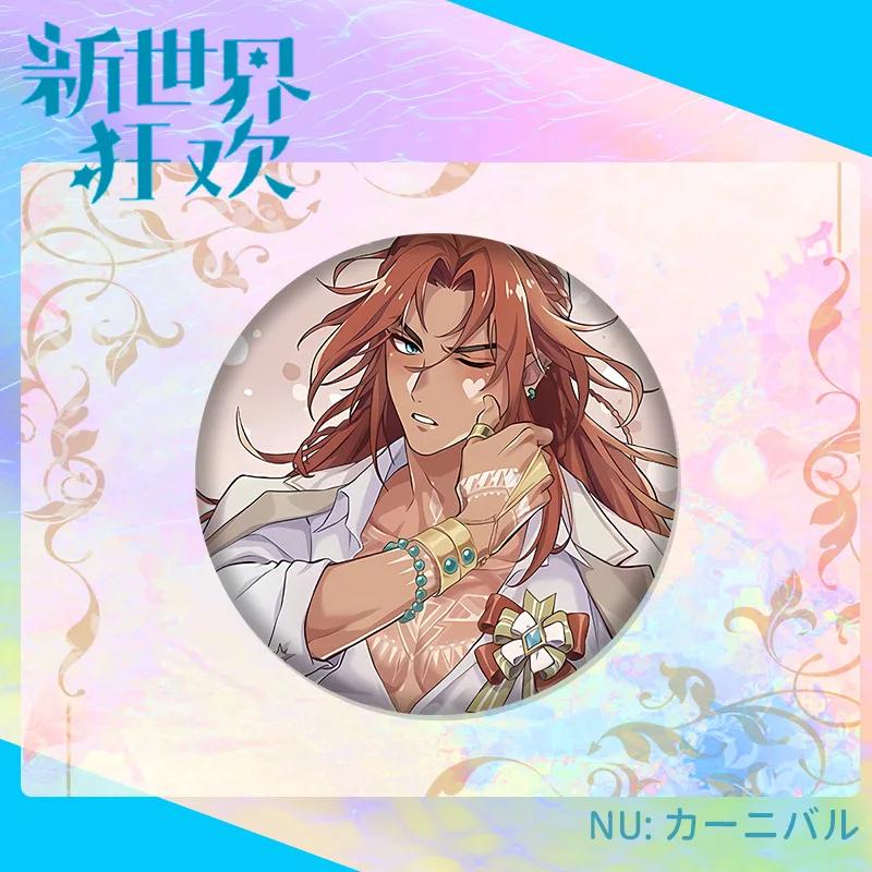 Cartoon Q Version Anime Game Nu: Carnival Eiden Yakumo Olivine Kuya Blade Metal Badge Button Brooch Pin Cosplay Toy Cute Gifts
Cartoon Q Version Anime Game Nu: Carnival Eiden Yakumo Olivine Kuya Blade Metal Badge Button Brooch Pin Cosplay Toy Cute Gifts
