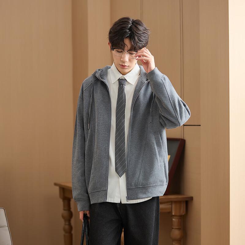 TonLion Men s Solid Hooded Cardigan Sweatshirt M
TonLion Men s Solid Hooded Cardigan Sweatshirt M