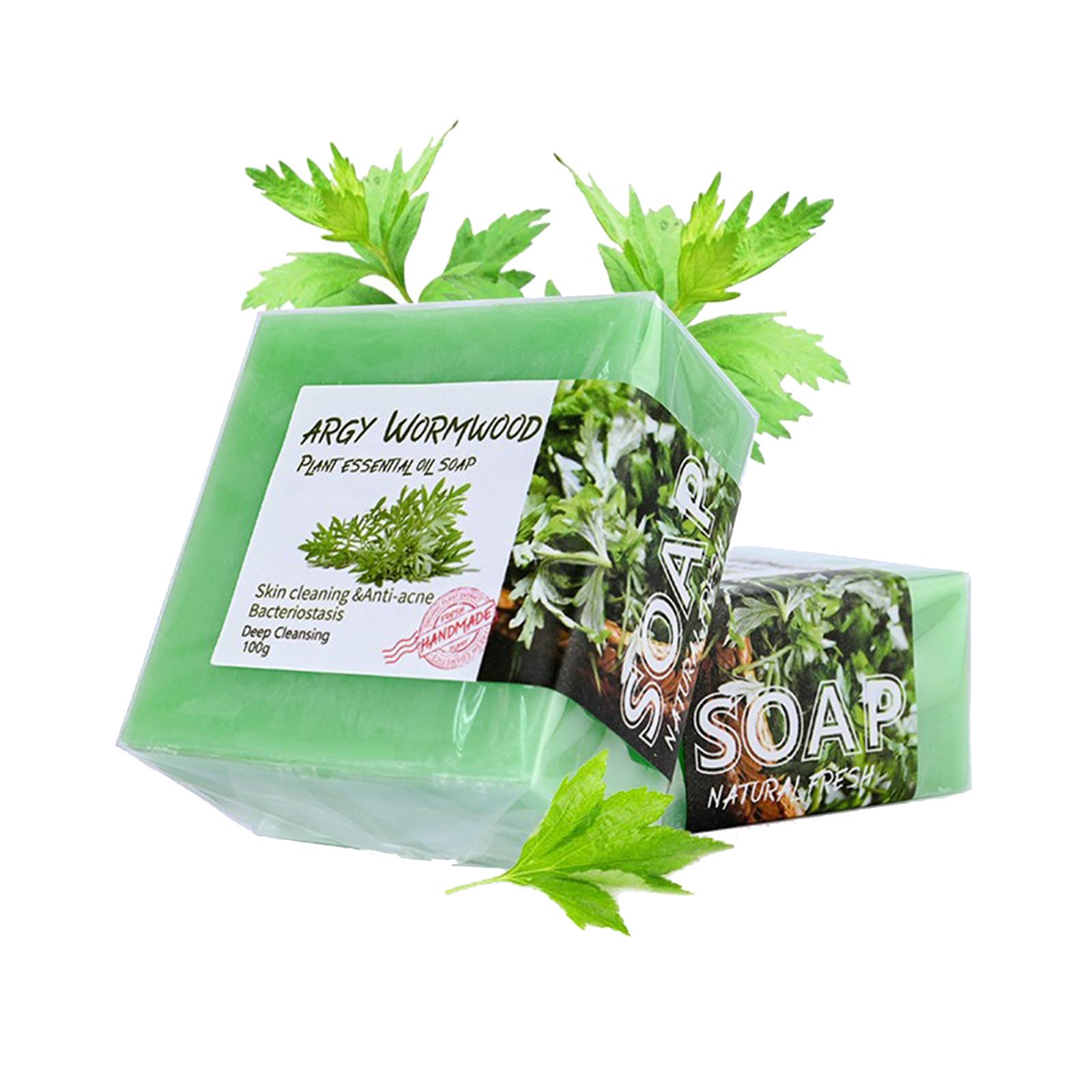 3PCS Handmade Mugwort Essential Oil Soap Bar Herbal Infused Facial Cleanser for Deep Cleansing Moisturizing and Nourishing Skin One Size зелёный
3PCS Handmade Mugwort Essential Oil Soap Bar Herbal Infused Facial Cleanser for Deep Cleansing Moisturizing and Nourishing Skin One Size зелёный