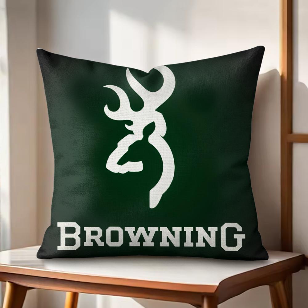 Classic BBrowning Cushion Cover Natural Linen Organic Fabric DoubleSided Printing Couch Pillow Covers Home Decor 30x30cm
Classic BBrowning Cushion Cover Natural Linen Organic Fabric DoubleSided Printing Couch Pillow Covers Home Decor 30x30cm