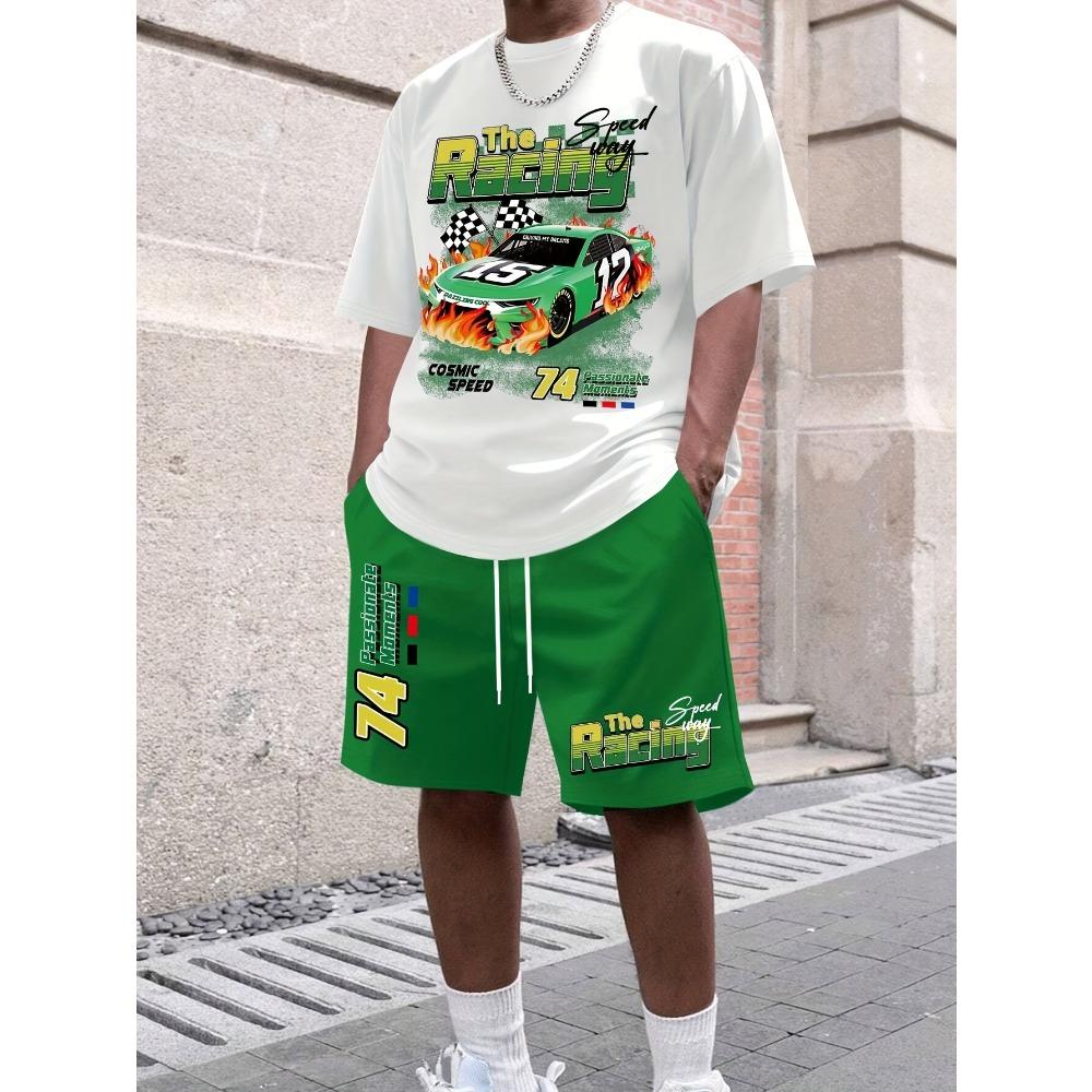 Best-selling Digital Printing Summer Racing Pattern Men s Casual Two-Piece Set - Round Neck Short-Sleeved T-Shirt XS
Best-selling Digital Printing Summer Racing Pattern Men s Casual Two-Piece Set - Round Neck Short-Sleeved T-Shirt XS