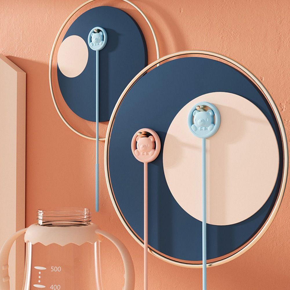 Silicone Milk Bottle Straw Brush Bear Pattern Slender Cleaning Brush Baby
Silicone Milk Bottle Straw Brush Bear Pattern Slender Cleaning Brush Baby