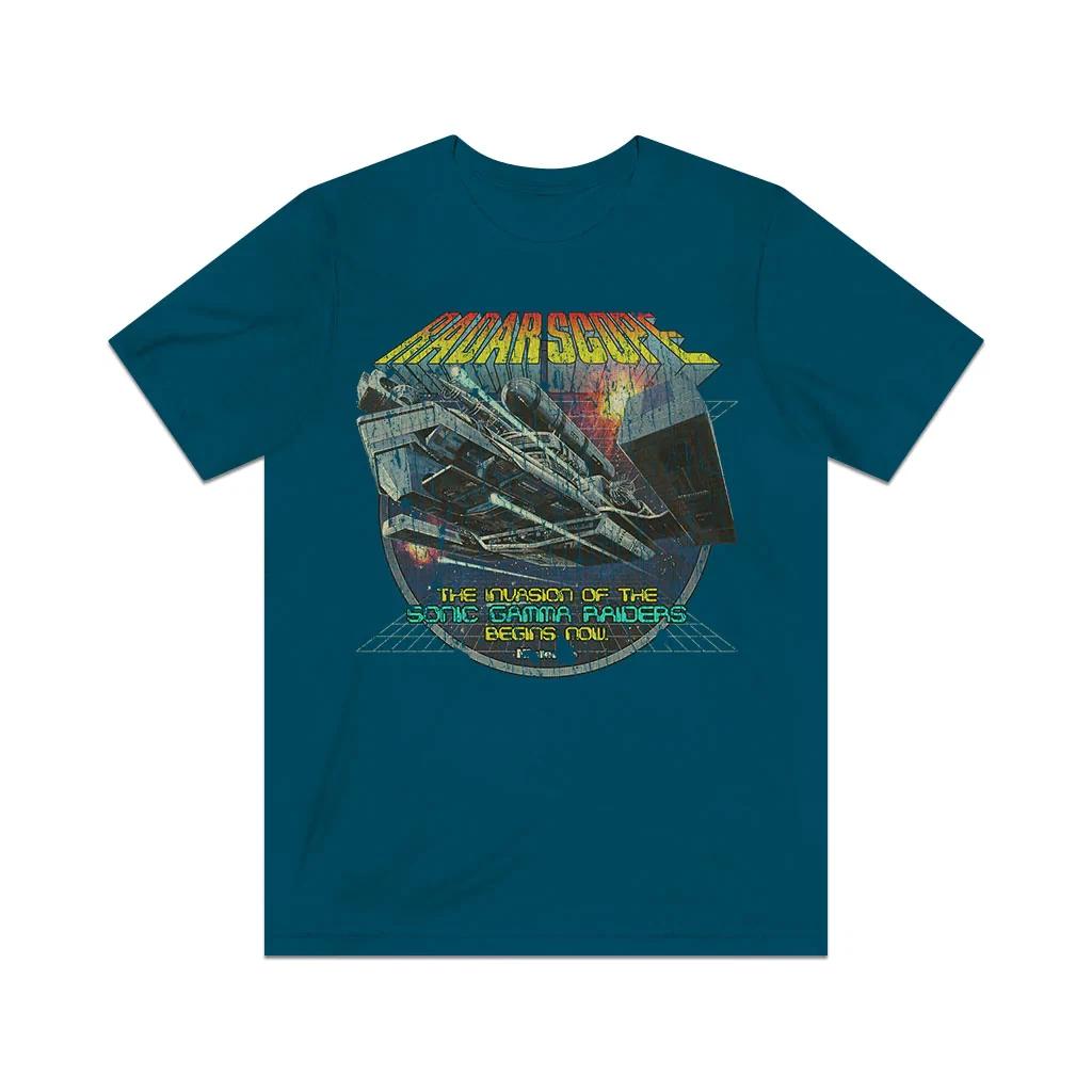 Radar Scope Sonic Gamma Raiders 1980 Vintage Men s T shirt S
Radar Scope Sonic Gamma Raiders 1980 Vintage Men s T shirt S