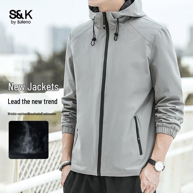 Baleno S&K Series Men s Hooded Windbreaker Jacket 2XL
Baleno S&K Series Men s Hooded Windbreaker Jacket 2XL