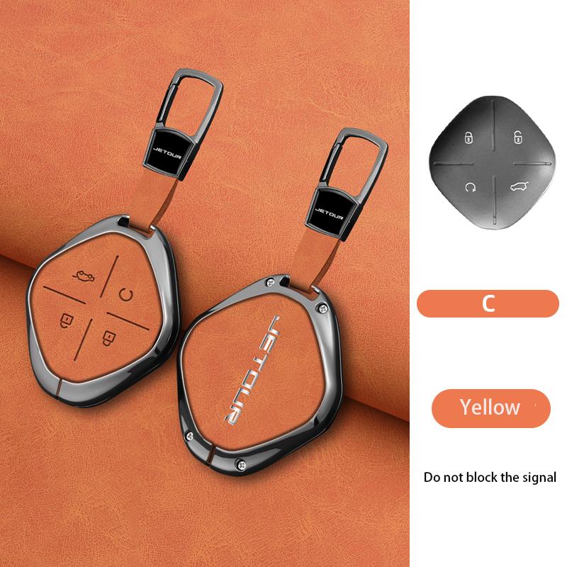 Zinc Alloy Leather Full Cover Car Key Case For Jetour Dashing X-1 Plus Dtc Car Remote Key Protection Shell Accessories
Zinc Alloy Leather Full Cover Car Key Case For Jetour Dashing X-1 Plus Dtc Car Remote Key Protection Shell Accessories