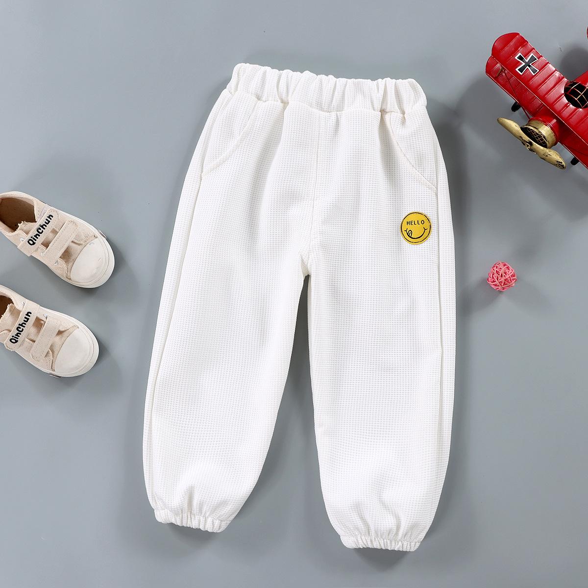 Новые детские спортивные штаны с манжетами: Модные спортивные брюки на весну/осень для мальчиков и девочек 90cm белый
Новые детские спортивные штаны с манжетами: Модные спортивные брюки на весну/осень для мальчиков и девочек 90cm белый