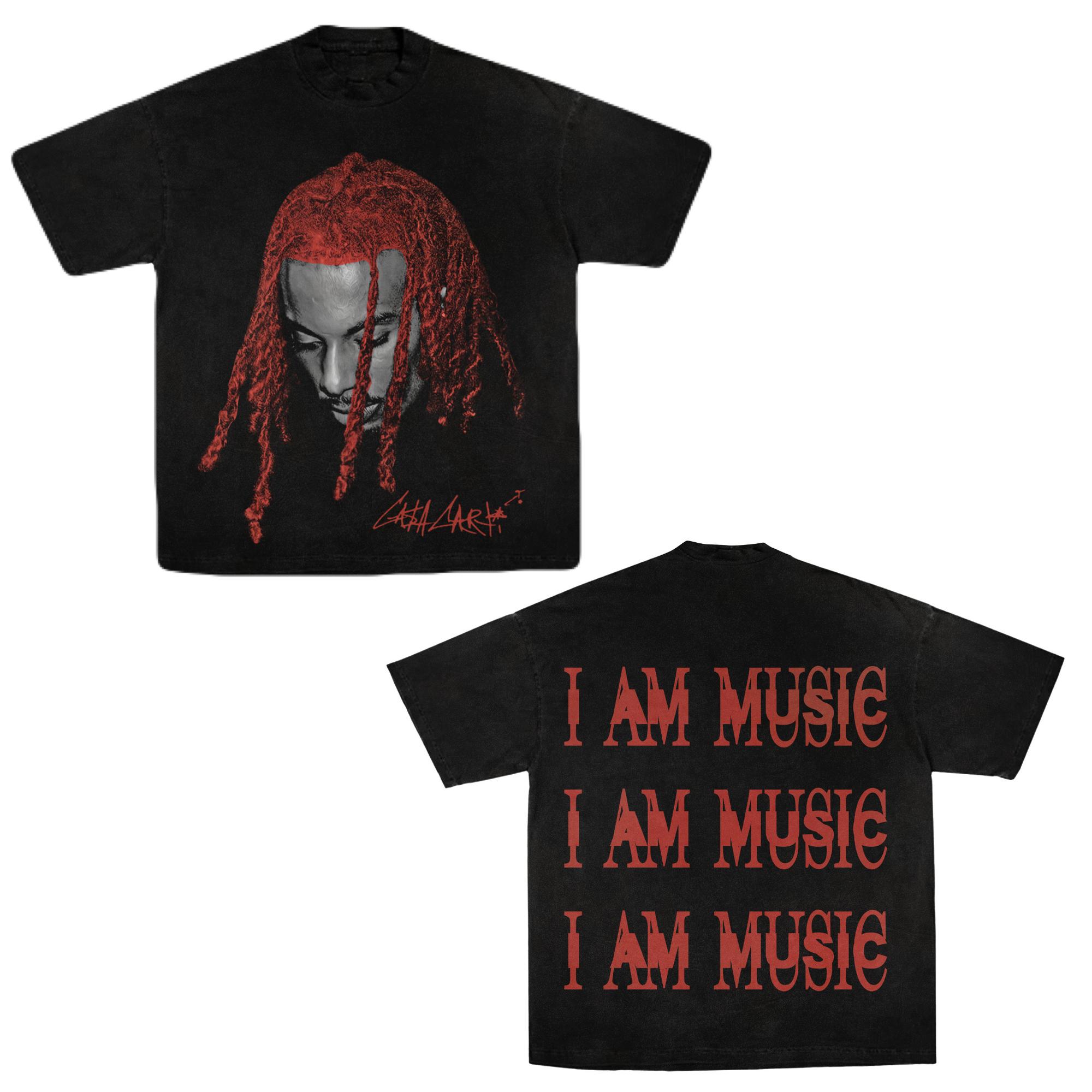 Y2k Hiphop Rapper I AM MUSIC Printed Shortsleeved Fashionable Cotton Tshirt Casual Loose Roundneck Streetwear Unisex 4XL
Y2k Hiphop Rapper I AM MUSIC Printed Shortsleeved Fashionable Cotton Tshirt Casual Loose Roundneck Streetwear Unisex 4XL