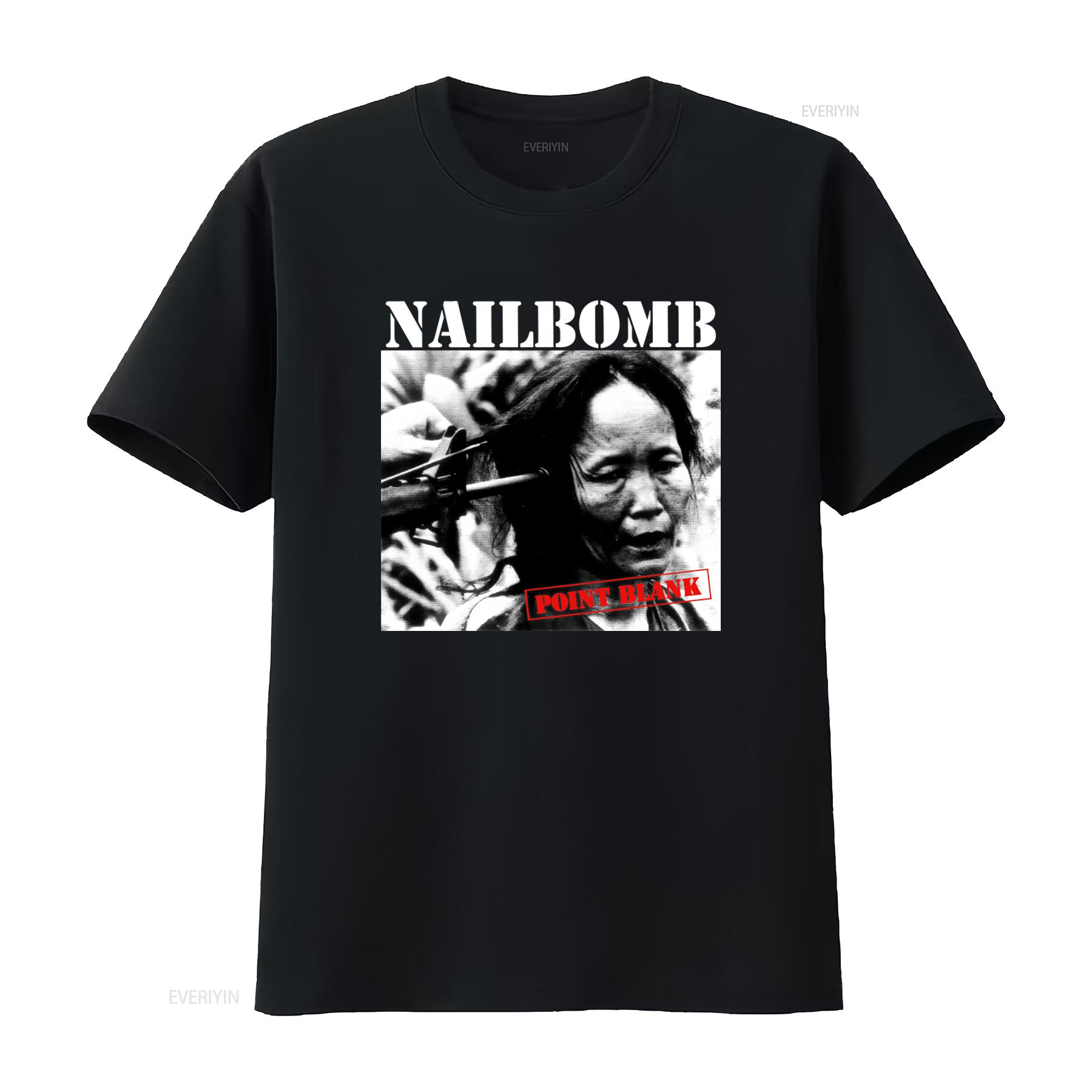 Футболка Nailbomb Point Blank Сміливий дизайн для людей, які стежать за модою вінтажна Прана Прана дихаюча дизайнерський одяг універсальний 4XL
Футболка Nailbomb Point Blank Сміливий дизайн для людей, які стежать за модою вінтажна Прана Прана дихаюча дизайнерський одяг універсальний 4XL