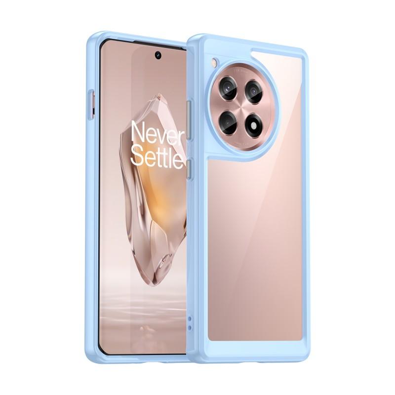 For OnePlus 12R 5G Phone Case WANLONFENG XC Series TPU Acrylic Cover with Tempered Glass (Big Lens Hole) Transparent Blue
For OnePlus 12R 5G Phone Case WANLONFENG XC Series TPU Acrylic Cover with Tempered Glass (Big Lens Hole) Transparent Blue