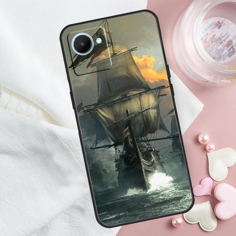 Sailing Pirate Ship Boat For Realme 13 12 10 11 14 Pro Plus GT 6T 6 5 GT7 Pro C55 C51 C21Y C25S C75 C61 C53 C67 Case Realme C51
Sailing Pirate Ship Boat For Realme 13 12 10 11 14 Pro Plus GT 6T 6 5 GT7 Pro C55 C51 C21Y C25S C75 C61 C53 C67 Case Realme C51
