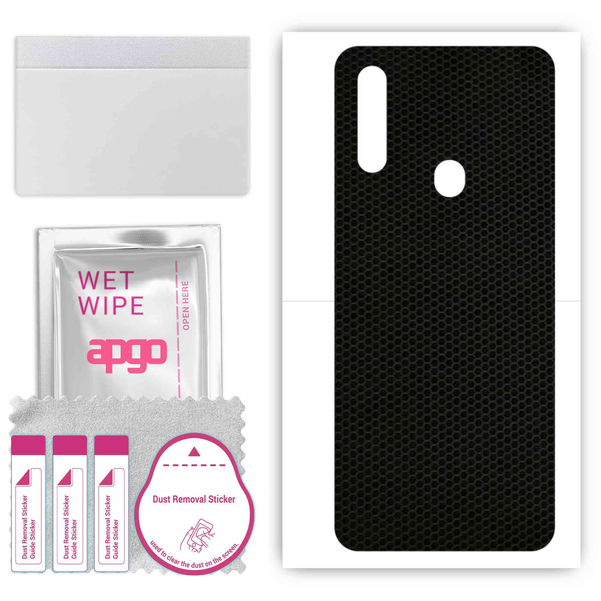 apgo Protective Skin Sticker for the back compatible with Oppo A8, Wrap Film, Foil, Vinyl - Pattern Matrix
apgo Protective Skin Sticker for the back compatible with Oppo A8, Wrap Film, Foil, Vinyl - Pattern Matrix