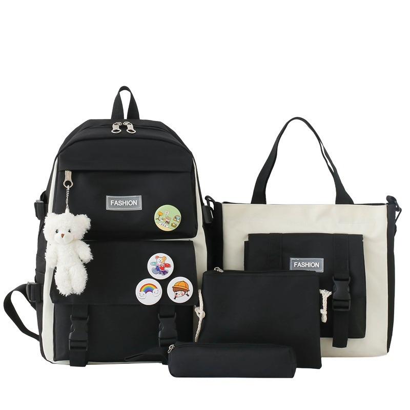 TS JYL laptop bag,Custom 4 Sets Student Girl Large Logo Backpack Junior Senior Outdoor OneSize чёрный
TS JYL laptop bag,Custom 4 Sets Student Girl Large Logo Backpack Junior Senior Outdoor OneSize чёрный