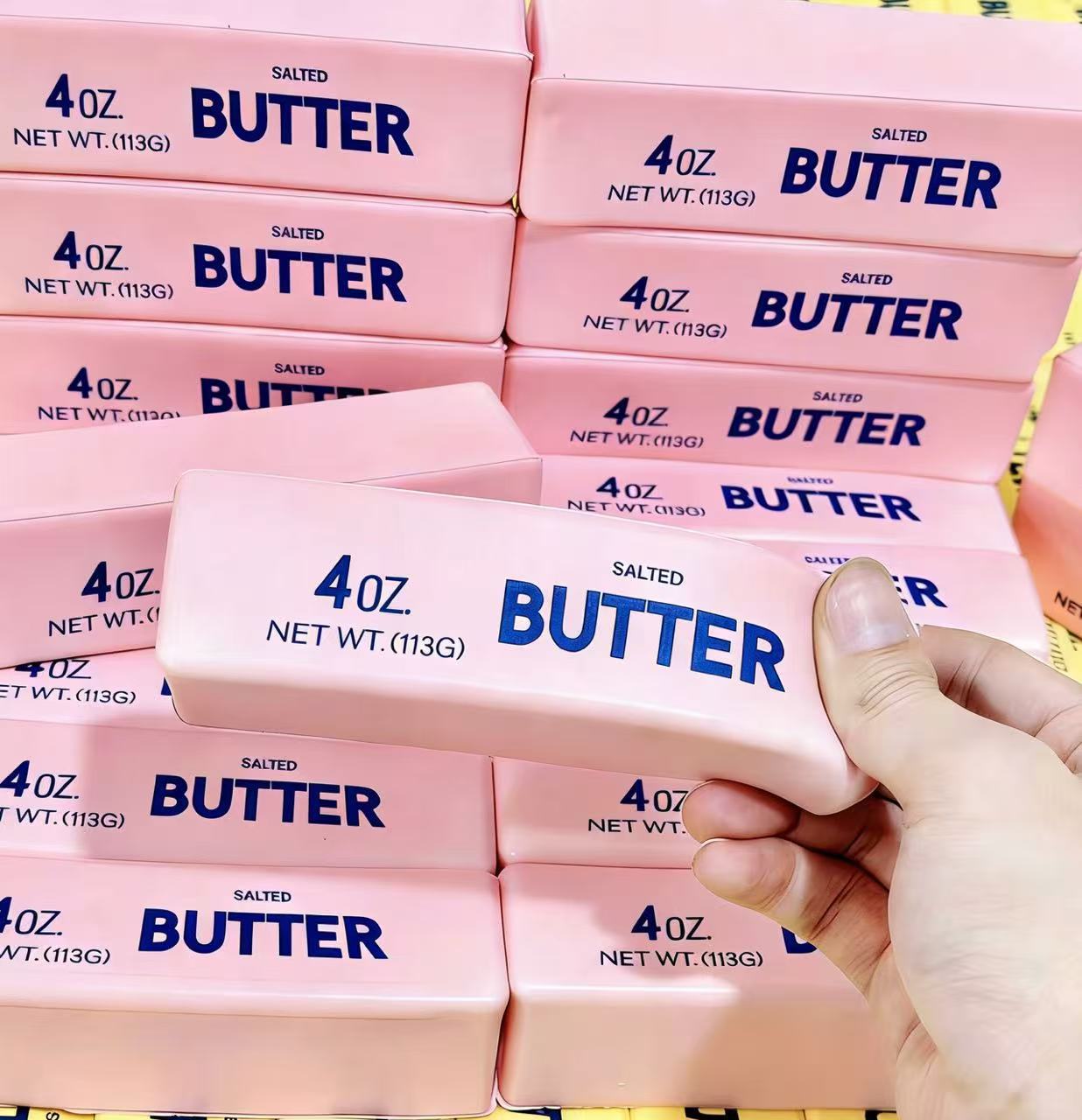 Stress-relieving Toys, Discounted Butter Sticks, Slow-rebound Toys, Popular Online, Buttery Squeezing Toys, Cute Toys.
Stress-relieving Toys, Discounted Butter Sticks, Slow-rebound Toys, Popular Online, Buttery Squeezing Toys, Cute Toys.