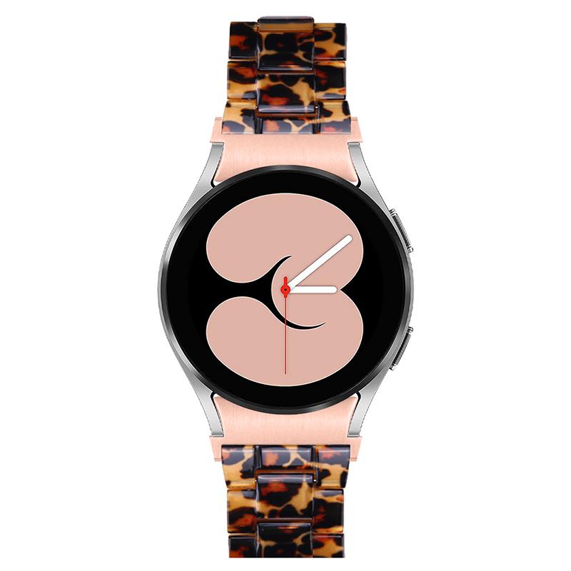 For Samsung Galaxy Watch4 Active 40mm/44mm/Watch4 Classic 42mm/46mm Stylish Resin Wrist Strap Smart Watch Replacement Band Leopard Print
For Samsung Galaxy Watch4 Active 40mm/44mm/Watch4 Classic 42mm/46mm Stylish Resin Wrist Strap Smart Watch Replacement Band Leopard Print