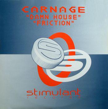 Пластинка 12 дюймов CARNAGE - Damn House / Friction STIM012 Stimulant Recor 2000 UK Танцевальная и Электронная Б/У
Пластинка 12 дюймов CARNAGE - Damn House / Friction STIM012 Stimulant Recor 2000 UK Танцевальная и Электронная Б/У