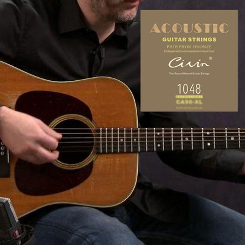 1 комплект 010/011/012 струн для фолк-гитары CAA90-SL струны для акустической фолк-гитары типы бас-гитар 011
1 комплект 010/011/012 струн для фолк-гитары CAA90-SL струны для акустической фолк-гитары типы бас-гитар 011