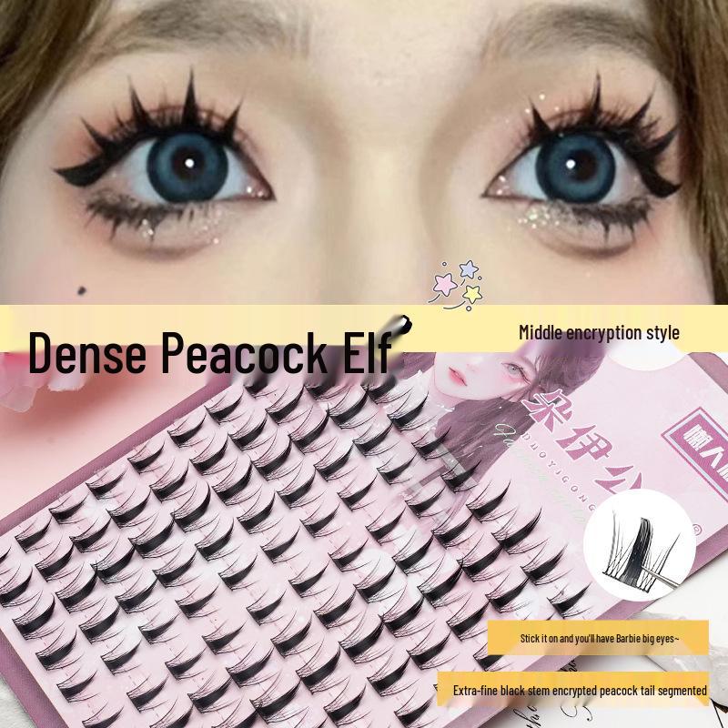 Dolly Princess Peacock Tail Voluminous False Eyelashes: Easy Three-Step, Thick, and Segmented Design
Dolly Princess Peacock Tail Voluminous False Eyelashes: Easy Three-Step, Thick, and Segmented Design