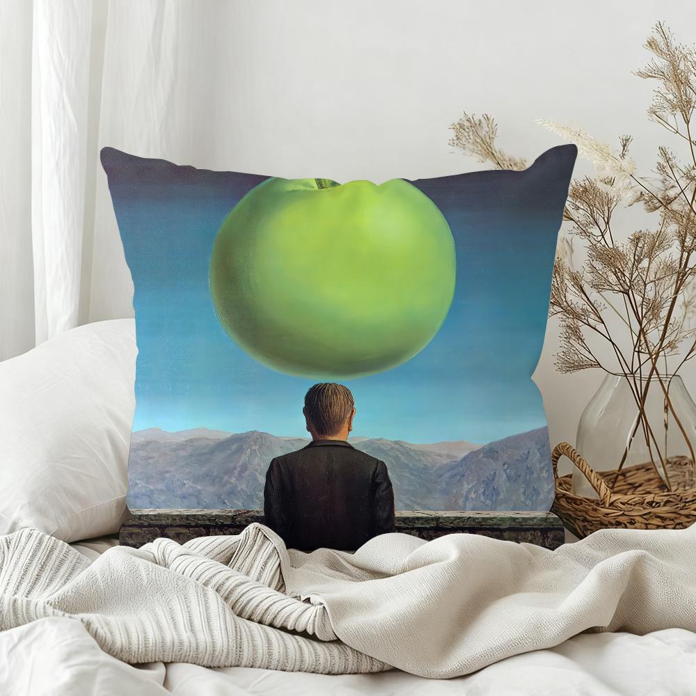 Rene Magritte Art Pillow Case Bedroom Sofa Living Room Backrest Decoration Square Cushion Nap Time 30x30 cm
Rene Magritte Art Pillow Case Bedroom Sofa Living Room Backrest Decoration Square Cushion Nap Time 30x30 cm