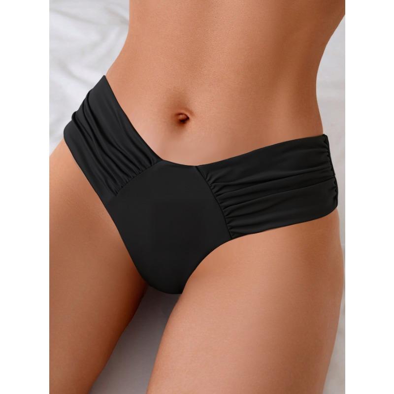 Новые однотонные сексуальные плиссированные плавки для купальника с низкой посадкой L
Новые однотонные сексуальные плиссированные плавки для купальника с низкой посадкой L