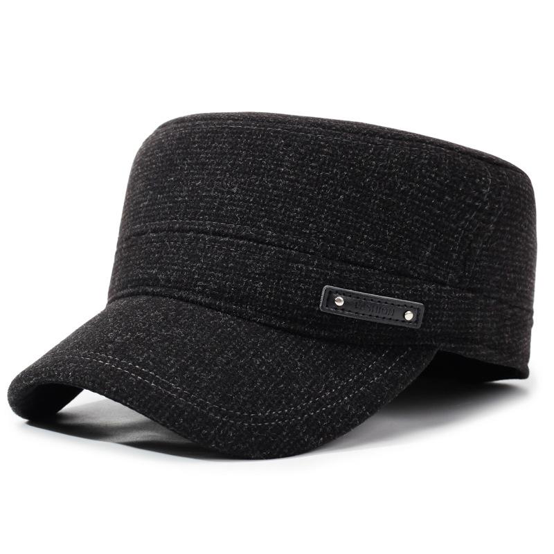 Men s Cap Winter Middle-Aged Flat Top Hat Autumn Winter Warm Dad s Ear Protection Cap сірий
Men s Cap Winter Middle-Aged Flat Top Hat Autumn Winter Warm Dad s Ear Protection Cap сірий