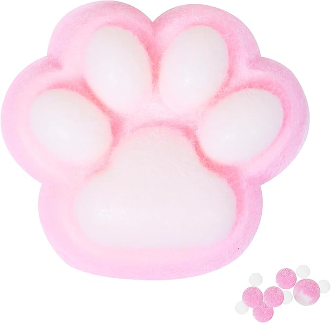 Kids Childrens 1pc Purple Squishy Cat Paw Toy, 5 Inch Large Soft Fidget Squeeze Paw for Stress Relief, Cute Pinch Gift Present for Adults
Kids Childrens 1pc Purple Squishy Cat Paw Toy, 5 Inch Large Soft Fidget Squeeze Paw for Stress Relief, Cute Pinch Gift Present for Adults