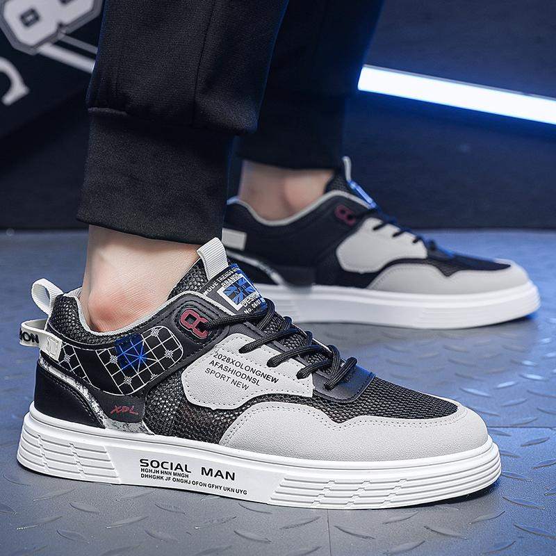Модная мужская повседневная обувь, обувь для скейтбординга, легкая мужская обувь, плоские кроссовки на шнуровке, мужская летняя обувь для путешествий, Tenis Masculino 39 чёрный
Модная мужская повседневная обувь, обувь для скейтбординга, легкая мужская обувь, плоские кроссовки на шнуровке, мужская летняя обувь для путешествий, Tenis Masculino 39 чёрный