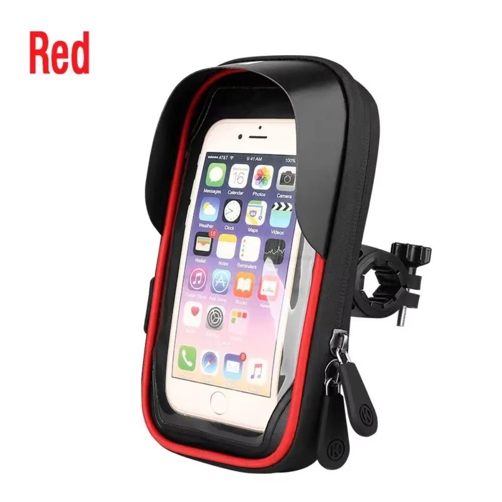 360° Rotation Phone Holder Bag Touch Screen Mobile Phone Stand Bag Bicycle Motorcycle Front Frame Bicycle Red
360° Rotation Phone Holder Bag Touch Screen Mobile Phone Stand Bag Bicycle Motorcycle Front Frame Bicycle Red