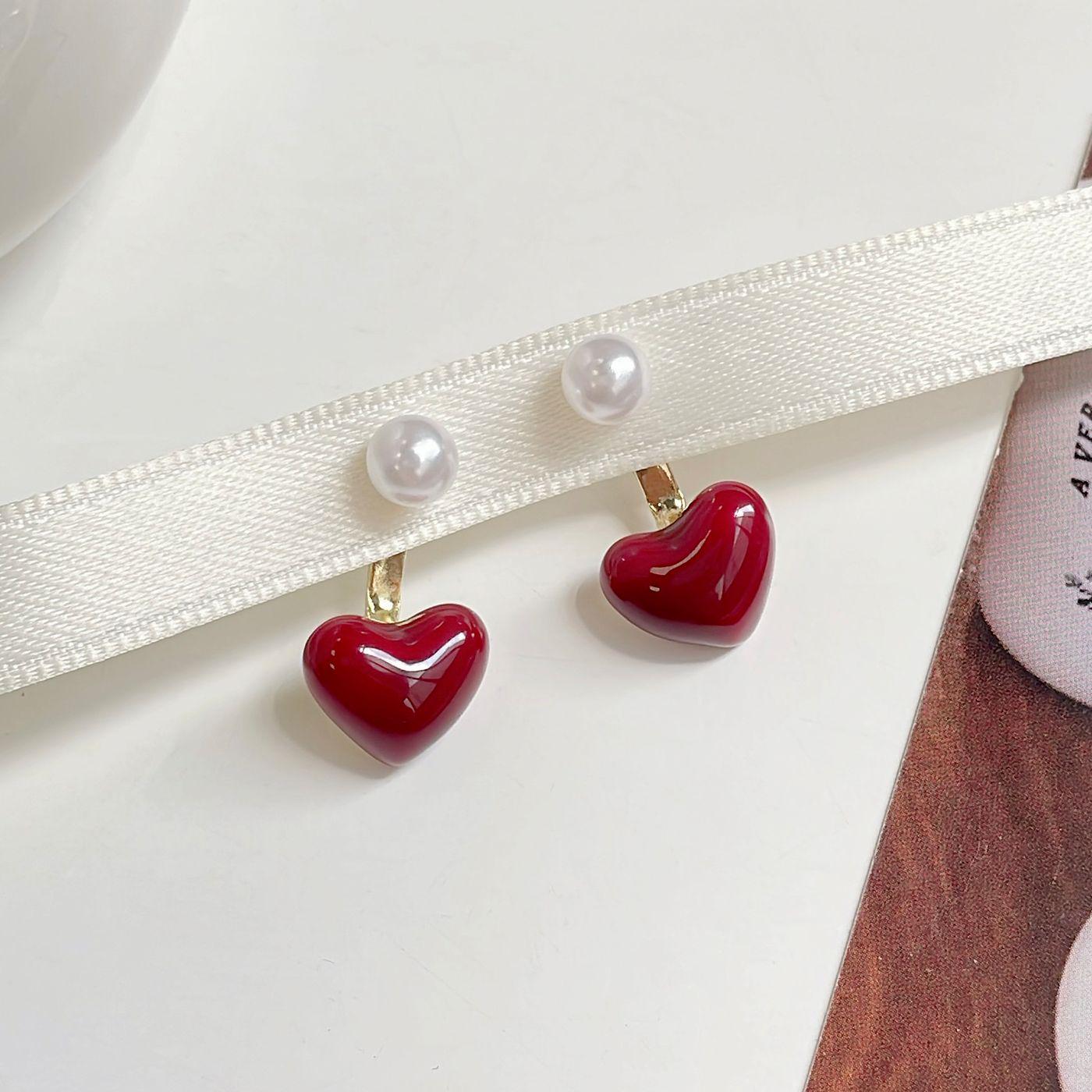Серебряные серьги-иглы Ankola Red Heart : Дизайн Double-Wear для женщин - ретро-акцент на осень/зиму Silver Needle
Серебряные серьги-иглы Ankola Red Heart : Дизайн Double-Wear для женщин - ретро-акцент на осень/зиму Silver Needle