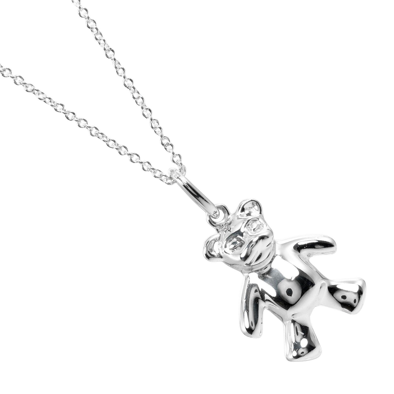 TIFFANY&Co. Teddy bear Necklace Silver925 6g Women Used
TIFFANY&Co. Teddy bear Necklace Silver925 6g Women Used