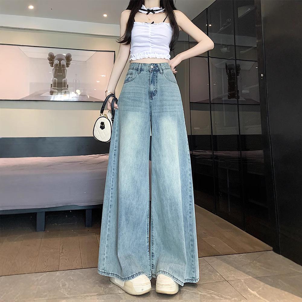 Spring/Summer 2025 Women s Petite Wide-Leg Jeans - Loose, Slimming, Versatile Hot Girl Trend Extra Small
Spring/Summer 2025 Women s Petite Wide-Leg Jeans - Loose, Slimming, Versatile Hot Girl Trend Extra Small