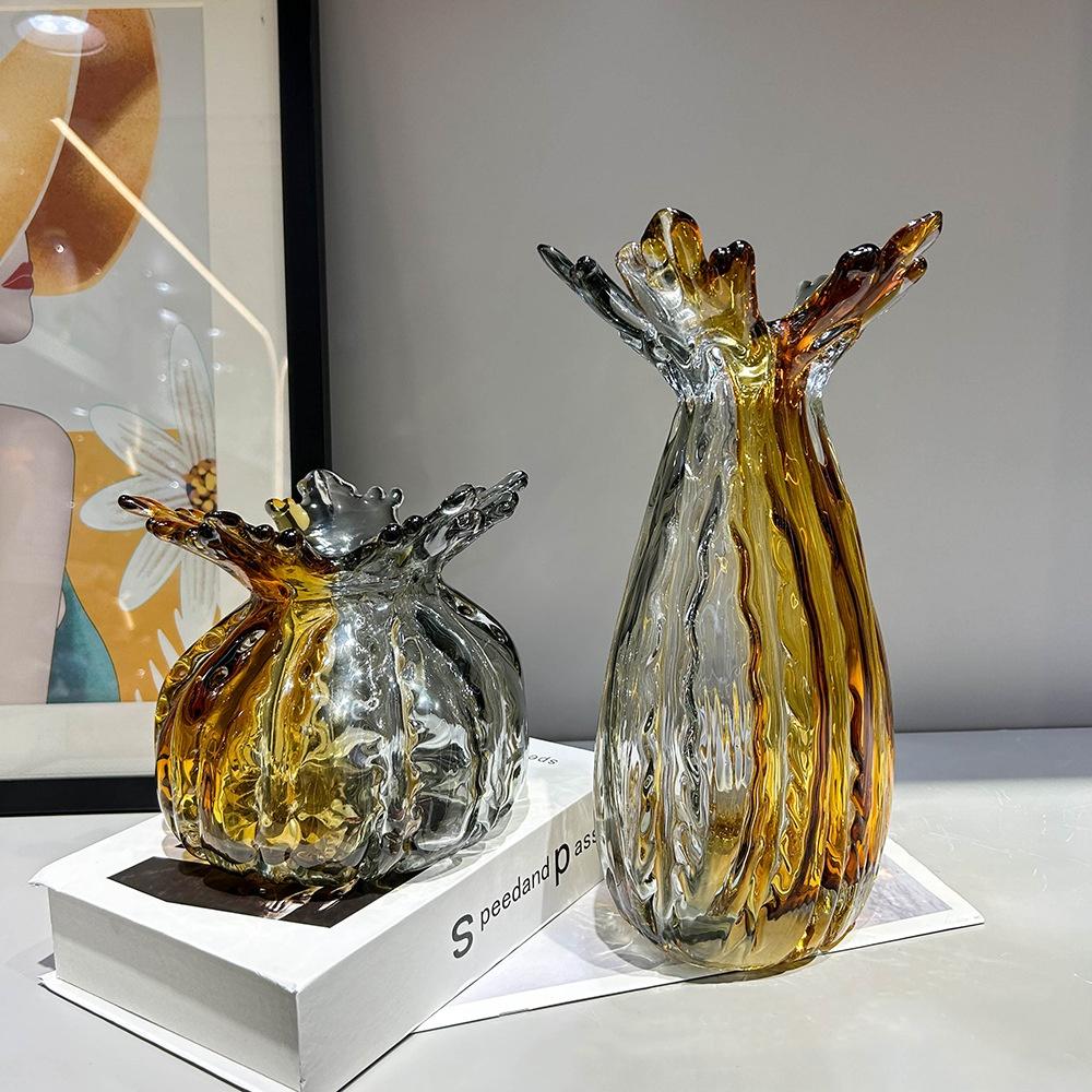Glass Vase Color Transparent Color Combination Flower Vase Floral Arrangement Accessories Terrarium Home Decoration Accessories
Glass Vase Color Transparent Color Combination Flower Vase Floral Arrangement Accessories Terrarium Home Decoration Accessories