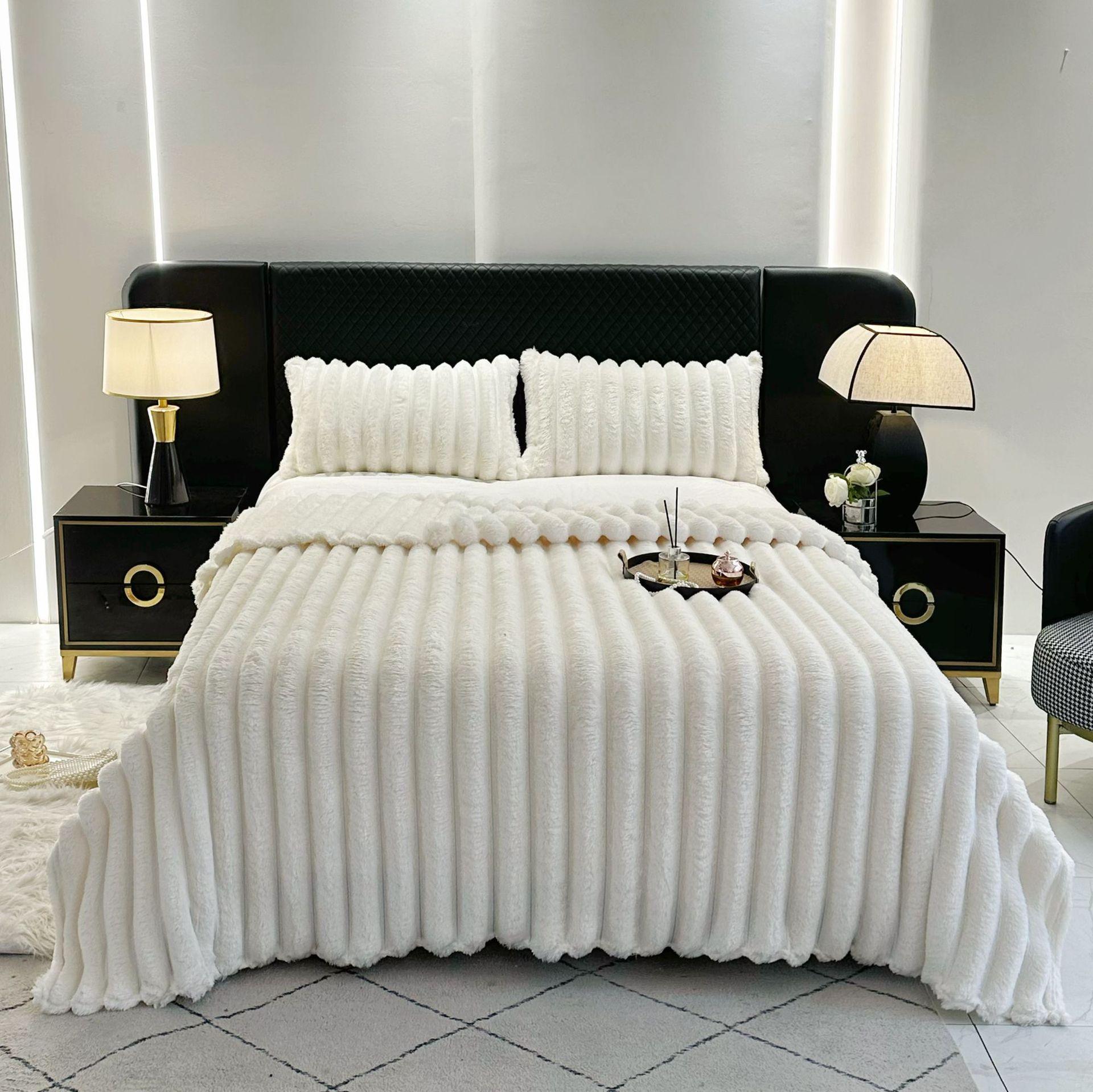 Плед из искусственного кроличьего бархата с высоким граммажом, полосатый, утолщенный, мягкий и удобный, офисный плед для сна, тепловой плед для дивана 150X200Cm
Плед из искусственного кроличьего бархата с высоким граммажом, полосатый, утолщенный, мягкий и удобный, офисный плед для сна, тепловой плед для дивана 150X200Cm