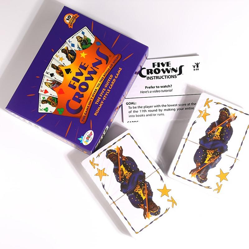 Настольная игра «Рождественские подарки» Игра не окончена, пока короли не сойдут с ума. Карточная игра в стиле рамми из 5 карт одной масти
Настольная игра «Рождественские подарки» Игра не окончена, пока короли не сойдут с ума. Карточная игра в стиле рамми из 5 карт одной масти