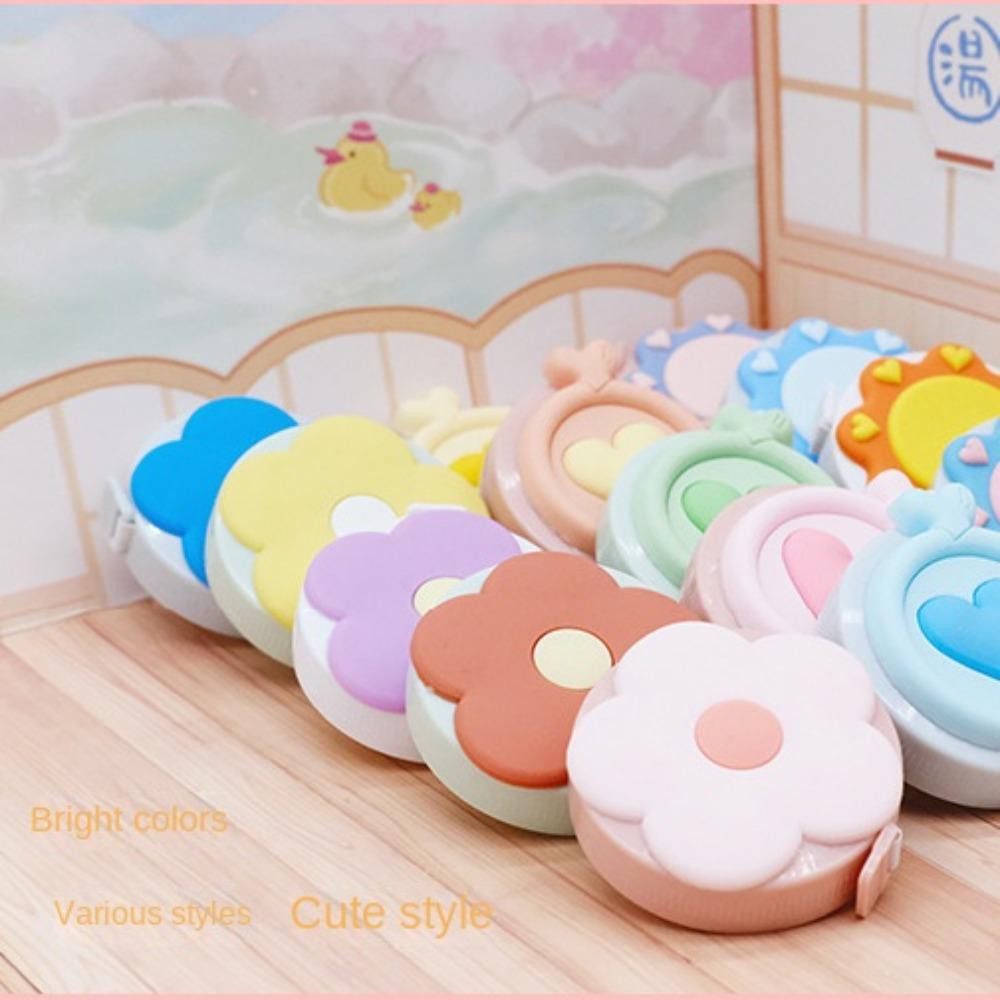 Retractable Cartoon Mini Tape Measure Portable Flower Tape Measure Mini Tape Measure Measuring coffee-sun
Retractable Cartoon Mini Tape Measure Portable Flower Tape Measure Mini Tape Measure Measuring coffee-sun