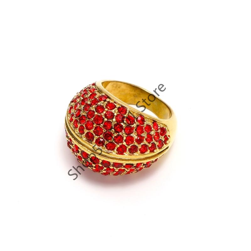 X6HE Stylish Full Cut Diamonds Jewelry Ring Lightweight Steel Sizes 6-10 10 червоний
X6HE Stylish Full Cut Diamonds Jewelry Ring Lightweight Steel Sizes 6-10 10 червоний