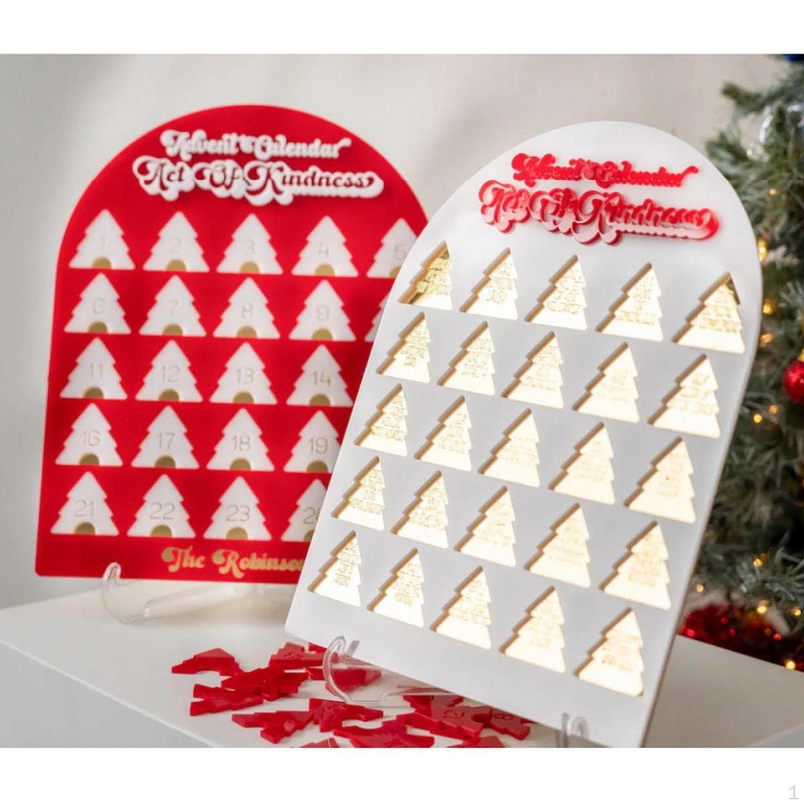 Рождественский адвент-календарь 25 дней акриловый рождественский подарок креативное украшение для стола белый
Рождественский адвент-календарь 25 дней акриловый рождественский подарок креативное украшение для стола белый