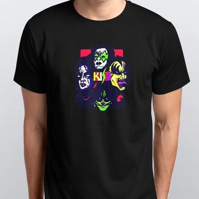KISS Rock Мужская Унисекс 100% Хлопок Футболка Мужские Футболки Топ S M L XL XXL 3 4 XL цвета Черный L
KISS Rock Мужская Унисекс 100% Хлопок Футболка Мужские Футболки Топ S M L XL XXL 3 4 XL цвета Черный L