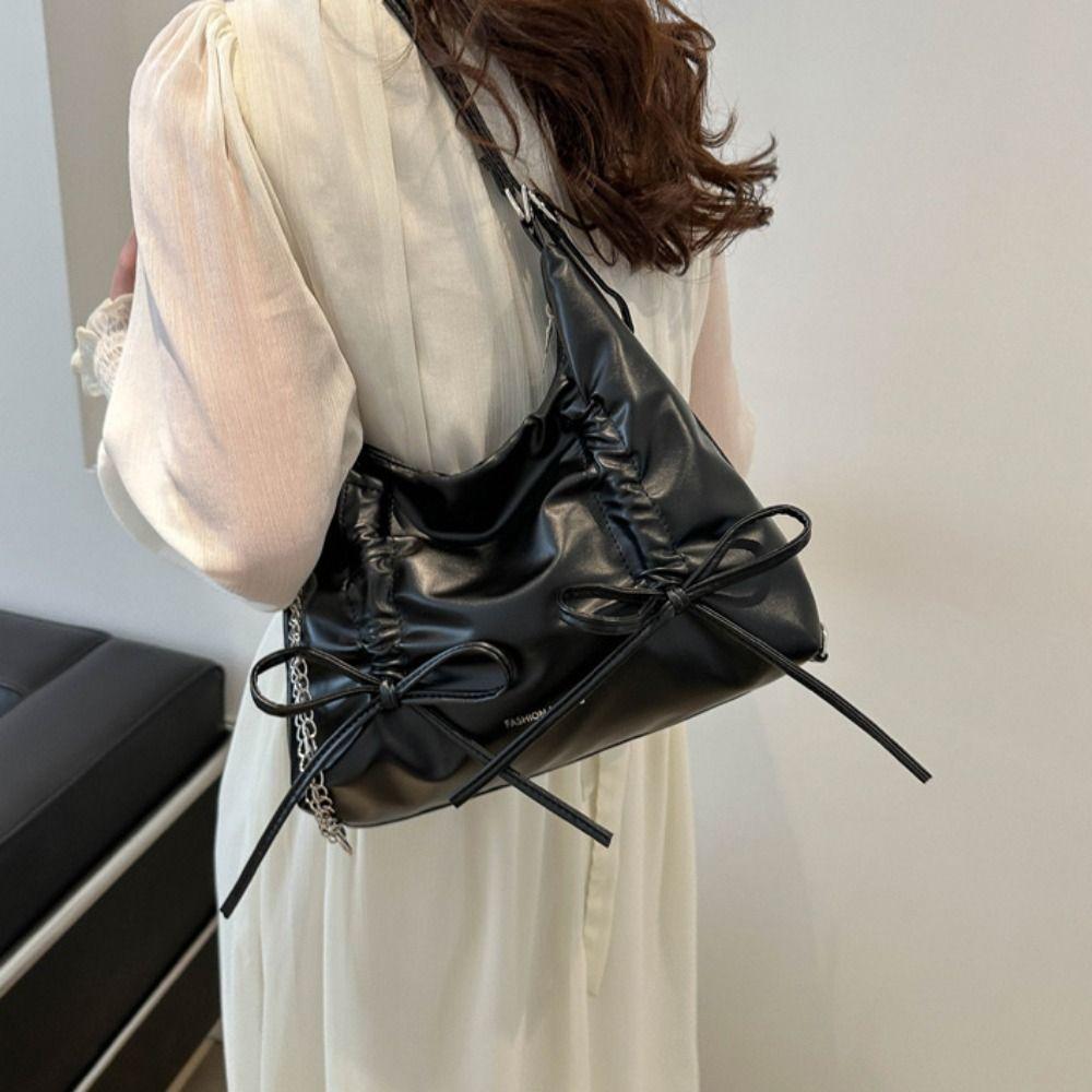 PU Leather Bow Tote Bag Zipper Girl Crossbody Bag Fashion Bowknot Shoulder Bag Outdoor срібний
PU Leather Bow Tote Bag Zipper Girl Crossbody Bag Fashion Bowknot Shoulder Bag Outdoor срібний