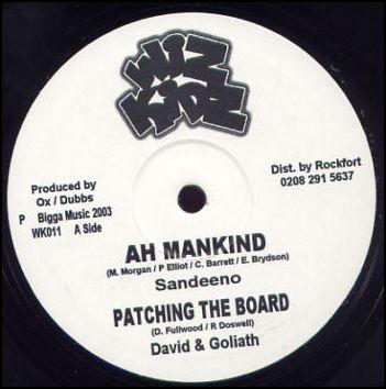 10inch Record SANDEENO Ah Mankind WK011 Wiz Kidz 2003 UK Reggae Ska Dub Used
10inch Record SANDEENO Ah Mankind WK011 Wiz Kidz 2003 UK Reggae Ska Dub Used