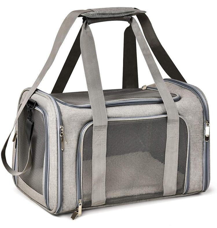 Foldable Cat Carrier Backpack Portable Pet Travel Bag for Small Cats Outdoor Handheld Car Carrier 45x30x30CM серый
Foldable Cat Carrier Backpack Portable Pet Travel Bag for Small Cats Outdoor Handheld Car Carrier 45x30x30CM серый